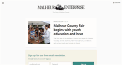 Desktop Screenshot of malheurenterprise.com